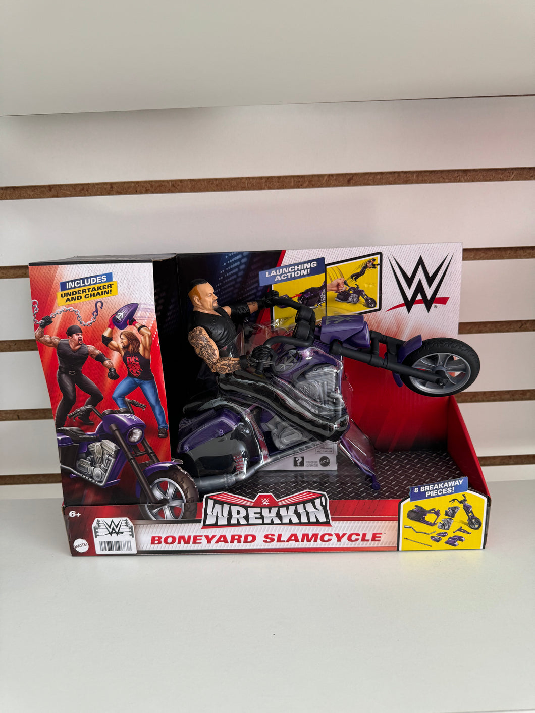 WWE Wrekkin’ Boneyard Slamcycle Set Undertaker